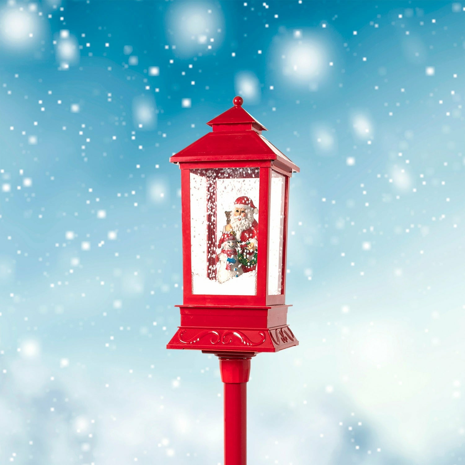 VESTIAMO CASA GRAN NATALE - Lampione Natalizio Luminoso h125 cm